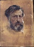 Jean-Louis-Ernest Meissonier Self portrait painting